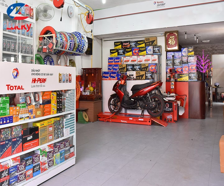 Chuyên mục hình ảnh cửa hàng sửa chữa xe máy chuyên nghiệp và uy tín
